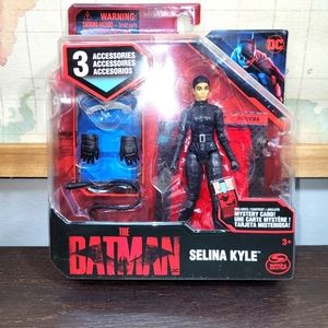 BRAND NEW The Batman Movie Selina Kyle 4" Figure MOC Spin Master 2021